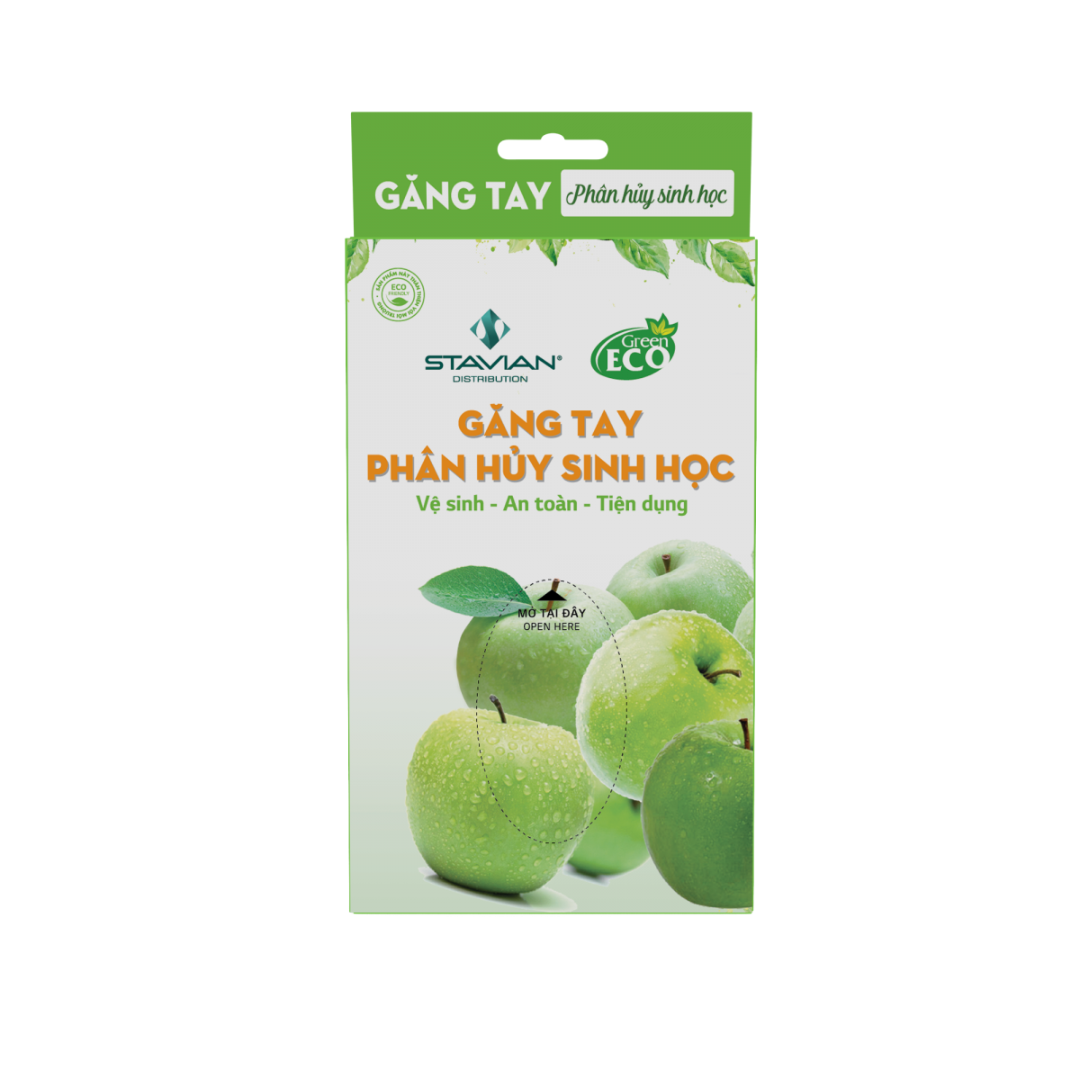 GREEN ECO biodegradable gloves size XL
